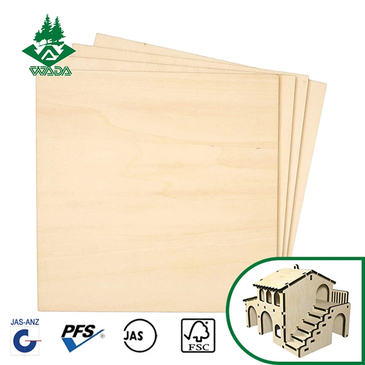 Laser Cutting Basswood Plywood